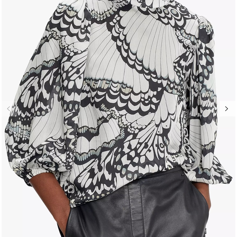 Ted Baker Yelva blouse (butterfly print).
